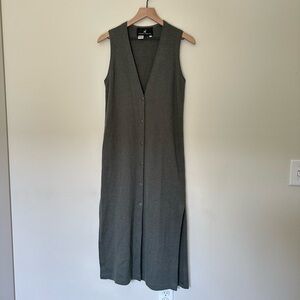 PERUVIAN CONNECTION Long Button Up Sweater Vest